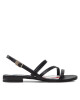 Tommy Hilfiger Сандали Strappy Flat Sandal FW0FW06480 Black BDS - Mera.bg