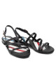 Tommy Hilfiger Сандали Strappy Flat Sandal FW0FW06480 Black BDS - Mera.bg