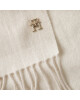 Tommy Hilfiger Зимен шал Cashmere Chic Woven Scarf AW0AW15344 Cashmere Cream 0F5 - Mera.bg