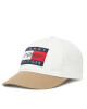 Tommy Hilfiger Шапка с козирка F1 Movie AM0AM13966 Бял - Mera.bg
