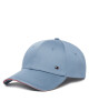Tommy Hilfiger Шапка с козирка Th Corporate Cotton 6 Panel AM0AM12035 Светлосиньо - Mera.bg
