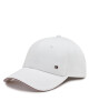 Tommy Hilfiger Шапка с козирка Th Corporate Cotton 6 Panel Cap AM0AM12035 Optic White YCF - Mera.bg