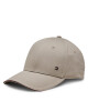 Tommy Hilfiger Шапка с козирка Th Corporate Cotton 6 Panel Cap AM0AM12035 Сив - Mera.bg