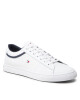 Tommy Hilfiger Сникърси Iconic Leather Vulc Punched FM0FM04166 White YBR - Mera.bg