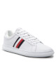 Tommy Hilfiger Сникърси Corporate Cup Leather Stripes FM0FM04275 White YBR - Mera.bg