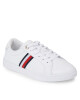 Tommy Hilfiger Сникърси Essential Stripes Court Sneaker FW0FW07449 White YBS - Mera.bg