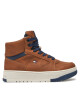 Tommy Hilfiger Сникърси Mid Cutlace-Up Sneaker T3X9-33641-1351 M Кафяв - Mera.bg