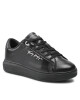Tommy Hilfiger Сникърси Signature Leather Sneaker FW0FW05806 Black/Black 0GJ - Mera.bg