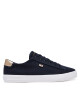 Tommy Hilfiger Сникърси Vulc Canvas Lace Up Sneaker FW0FW08647 Тъмносин - Mera.bg