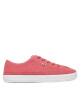 Tommy Hilfiger Сникърси Washed Canvas Vulc Sneaker FW0FW08894 Розов - Mera.bg