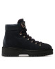Tommy Hilfiger Туристически oбувки Nubuck Outdoor Flat Boot FW0FW06724 Тъмносин - Mera.bg