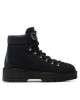 Tommy Hilfiger Туристически oбувки Nubuck Outdoor Flat Boot FW0FW06724 Тъмносин - Mera.bg