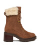 Tommy Hilfiger Зимни обувки Th Shearling Lace Up Boot FW0FW08999 Кафяв - Mera.bg