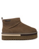 Tommy Jeans Апрески Tjw Flatform Snow Boot Suede EN0EN02841 Кафяв - Mera.bg