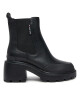 Tommy Jeans Боти Tjw Mid Heel Chelsea Boot EN0EN02681 Черен - Mera.bg