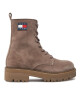 Tommy Jeans Боти Tjw Urban Lace Up Suede EN0EN02630 Кафяв - Mera.bg