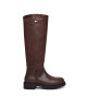 Tommy Jeans Ботуши Tjw Stretchy Long Shaft Boot EN0EN02828 Кафяв - Mera.bg
