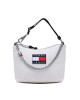 Tommy Jeans Дамска чанта Tjw Heritage Shoulder Bag AW0AW14112 Сив - Mera.bg