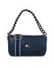 Tommy Jeans Дамска чанта Tjw City-Wide Flap Crossover AW0AW15936 Тъмносин - Mera.bg