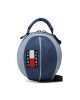 Tommy Jeans Дамска чанта Tjw Heritage Ball Cross Denim AW0AW14571 Син - Mera.bg