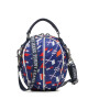 Tommy Jeans Дамска чанта Tjw Heritage Ball Flag Print AW0AW15175 Тъмносин - Mera.bg