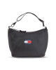 Tommy Jeans Дамска чанта Tjw Heritage Shoulder Bag AW0AW15409 Черен - Mera.bg