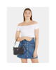 Tommy Jeans Дамска чанта Tjw Heritage Shoulder Bag AW0AW15409 Черен - Mera.bg