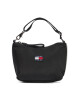 Tommy Jeans Дамска чанта Tjw Heritage Shoulder Bag AW0AW15823 Черен - Mera.bg
