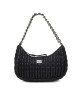 Tommy Jeans Дамска чанта Tjw Iconic Shoulder Quilted AW0AW17302 Черен - Mera.bg