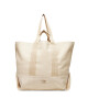 Tommy Jeans Дамска чанта Tjw Tote Edition Canvas AW0AW17542 Бежов - Mera.bg