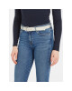 Tommy Jeans Дамски колан Tjw Bold Leather 3.0 AW0AW15487 Бежов - Mera.bg