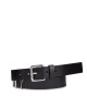 Tommy Jeans Дамски колан Tjw Bold Leather 3.0 AW0AW15487 Черен - Mera.bg
