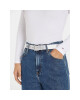 Tommy Jeans Дамски колан Tjw City Girl Belt AW0AW15112 Сребрист - Mera.bg