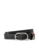 Tommy Jeans Дамски колан Tjw Oval 2.0 AW0AW12750 Черен - Mera.bg