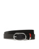 Tommy Jeans Дамски колан Tjw Oval 2.0 AW0AW14069 Черен - Mera.bg