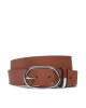 Tommy Jeans Дамски колан Tjw Oval 3.0 AW0AW14070 Кафяв - Mera.bg