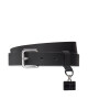 Tommy Jeans Дамски колан Tjw Plaque 2.5 AW0AW15837 Черен - Mera.bg