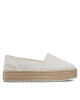 Tommy Jeans Еспадрили Flatform Espadrille EN0EN02078 Бял - Mera.bg