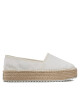 Tommy Jeans Еспадрили Flatform Espadrille EN0EN02078 Бял - Mera.bg