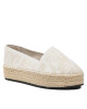 Tommy Jeans Еспадрили Logomania Espadrille EN0EN02079 Light Silt ACU - Mera.bg