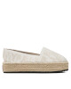 Tommy Jeans Еспадрили Logomania Espadrille EN0EN02079 Light Silt ACU - Mera.bg