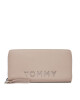 Tommy Jeans Голям дамски портфейл AW0AW16485 Екрю - Mera.bg