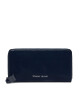 Tommy Jeans Голям дамски портфейл Tjw Ess Must Large Za Patent AW0AW16143 Тъмносин - Mera.bg