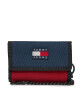 Tommy Jeans Голям мъжки портфейл Tjm Heritage Nylon Trifold AM0AM12078 Тъмносин - Mera.bg