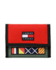 Tommy Jeans Голям мъжки портфейл Tjm Heritage Trifold AM0AM11208 Червен - Mera.bg