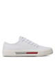 Tommy Jeans Гуменки Low Cut Wmns Canvas EN0EN02085 White 0K4 - Mera.bg