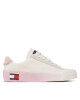 Tommy Jeans Гуменки Vulc Flatform Canvas EN0EN02096 Бял - Mera.bg