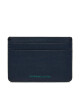 Tommy Jeans Калъф за кредитни карти Tjm Heritage Leather Cc Holder AM0AM12085 Тъмносин - Mera.bg