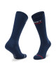 Tommy Jeans Комплект 2 чифта дълги чорапи мъжки 701218957 Тъмносин - Mera.bg