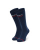 Tommy Jeans Комплект 2 чифта дълги чорапи мъжки 701218957 Тъмносин - Mera.bg